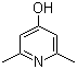 2,6-二甲基-4-羟基吡啶结构式_13603-44-6结构式