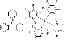 四(五氟苯基)硼酸三苯基甲酯结构式_136040-19-2结构式