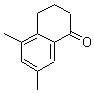 5,7-二甲基-3,4-二氢-2H-1-萘酮; 5,7-二甲基-1-四氢萘酮结构式_13621-25-5结构式