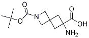 6-氨基-2-boc-2-氮杂螺[3.3]庚烷-6-羧酸结构式_1363380-56-6结构式