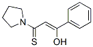 (9CI)-1-(3-羟基-3-苯基-1-硫氧代-2-丙烯基)-吡咯烷结构式_13636-72-1结构式