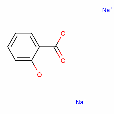 水杨酸二钠结构式_13639-21-9结构式