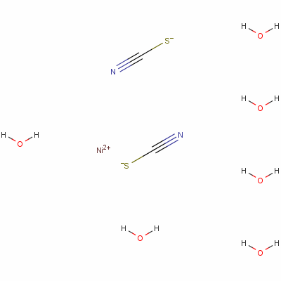 硫氰酸镍结构式_13689-92-4结构式
