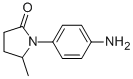 1-(4-氨基苯基)-5-甲基吡咯烷-2-酮结构式_13691-28-6结构式