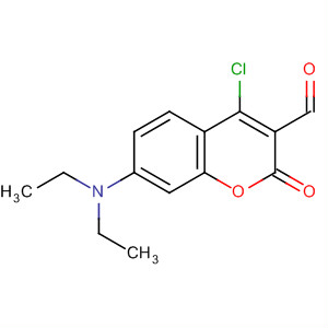 7-(N,N-二乙基氨基)-4-氯香豆素-3-甲醛结构式_136918-66-6结构式
