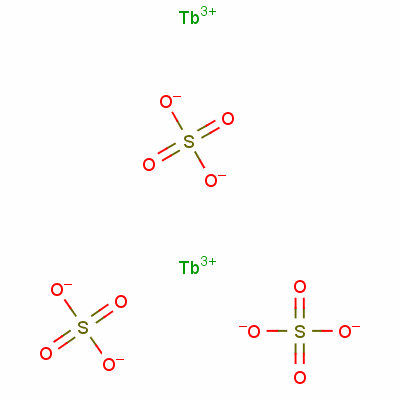 硫酸铽(+3)结构式_13692-99-4结构式
