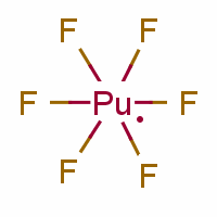 六氟化钚结构式_13693-06-6结构式
