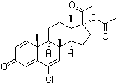 醋酸地马孕酮结构式_13698-49-2结构式
