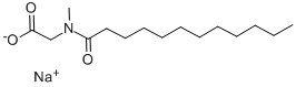 月桂酰基肌氨酸钠结构式_137-16-6结构式