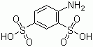 苯胺-2,4-二磺酸结构式_137-51-9结构式