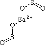 偏硼酸钡结构式_13701-59-2结构式