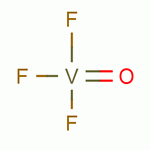 三氟代氧化钒结构式_13709-31-4结构式