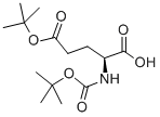 N-Boc-L-天冬氨酸-5-叔丁酯结构式_13726-84-6结构式
