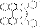 (R)-(-)-联萘酚二对甲苯磺酸酯结构式_137568-37-7结构式