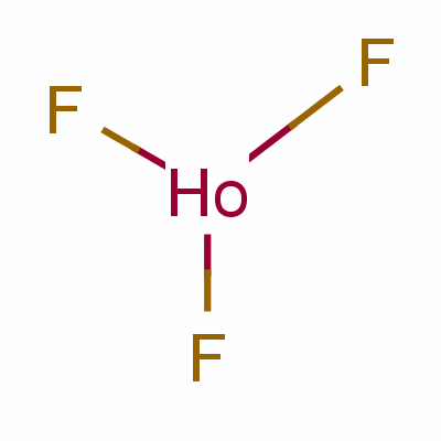 氟化钬结构式_13760-78-6结构式