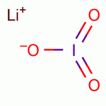 碘酸锂结构式_13765-03-2结构式