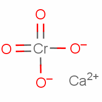 铬酸钙,无水结构式_13765-19-0结构式