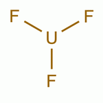 三氟化铀结构式_13775-06-9结构式
