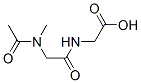 (9ci)-n-(n-乙酰基-n-甲基甘氨酰基)-甘氨酸结构式_137856-25-8结构式
