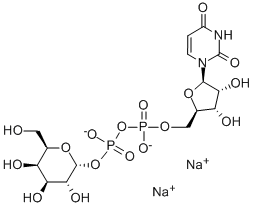 UDP-α-D-Galactose Disodium Salt Structure,137868-52-1Structure