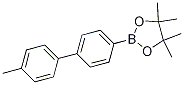 4,4,5,5-四甲基-2-[4-(4-甲基苯基)苯基]-1,3,2-二噁硼烷结构式_1381960-58-2结构式