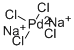 四氯钯酸钠结构式_13820-53-6结构式