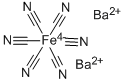 六氰铁酸钡结构式_13821-06-2结构式