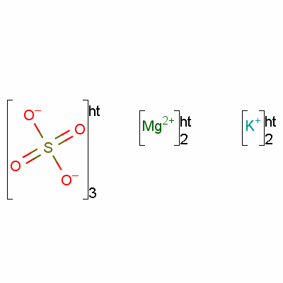 硫酸钾镁结构式_13826-56-7结构式