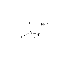 氟硼酸铵结构式_13826-83-0结构式