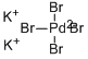 四溴钯(II)酸钾结构式_13826-93-2结构式