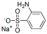 2-氨基苯磺酸钠结构式_13846-13-4结构式