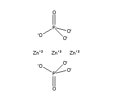 磷酸锌盐结构式_13847-22-8结构式