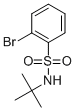 2-溴-N-叔丁基苯磺酰胺结构式_138733-50-3结构式