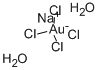 二水四氯金酸钠结构式_13874-02-7结构式