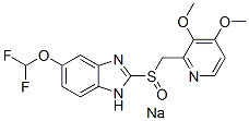 泮托拉唑钠结构式_138786-67-1结构式