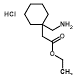 2-(1-(氨基甲基)环己基)乙酸乙酯结构式_138799-97-0结构式