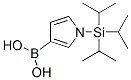 1-(三异丙基硅烷基)吡咯-3-硼酸结构式_138900-55-7结构式