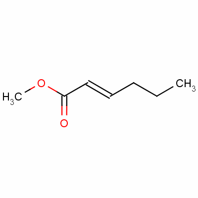 反-2-己烯甲酯结构式_13894-63-8结构式