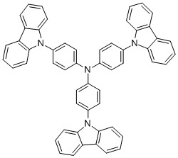 4,4,4-三(咔唑-9-基)三苯胺结构式_139092-78-7结构式
