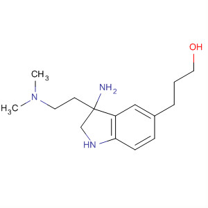 (S)-β-氨基-3-[2-(二甲基氨基)乙基]-1H-吲哚-5-丙醇结构式_139264-69-0结构式