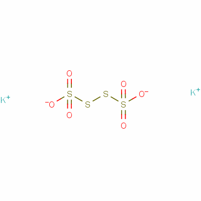 连四硫酸钾结构式_13932-13-3结构式