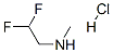 2,2-二氟-N-甲基乙胺 盐酸盐结构式_139364-36-6结构式