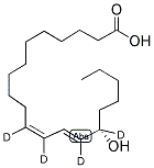 (9Z,11e,13s)-13-hydroxy(9,10,12,13-<sup>2</sup>h<sub>4</sub>)-9,11-octadecadienoic acid Structure,139408-39-2Structure