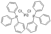 双三苯基磷二氯化钯结构式_13965-03-2结构式
