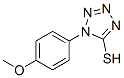 5-疏基-1-(4-甲氧基苯基)-1H-四唑结构式_13980-76-2结构式