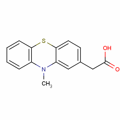 甲嗪酸结构式_13993-65-2结构式