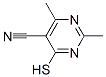 4-Mercapto-2,6-dimethylpyrimidine-5-carbonitrile Structure,13996-06-0Structure