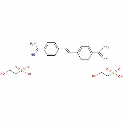 Stilbamidine isetionate Structure,140-59-0Structure