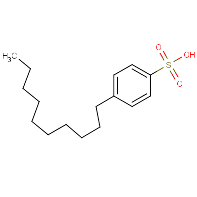 P-decylbenzenesulphonic acid Structure,140-60-3Structure