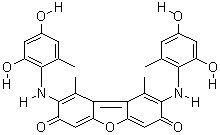 苔红素结构式_1400-62-0结构式